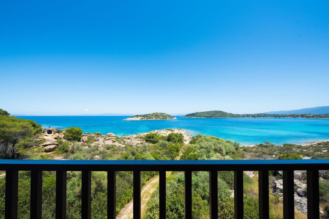 Nereus & Oceanus Beachfront Apartments, Lagonisi Beach #Feelslikehome Ormos Panagias Eksteriør billede