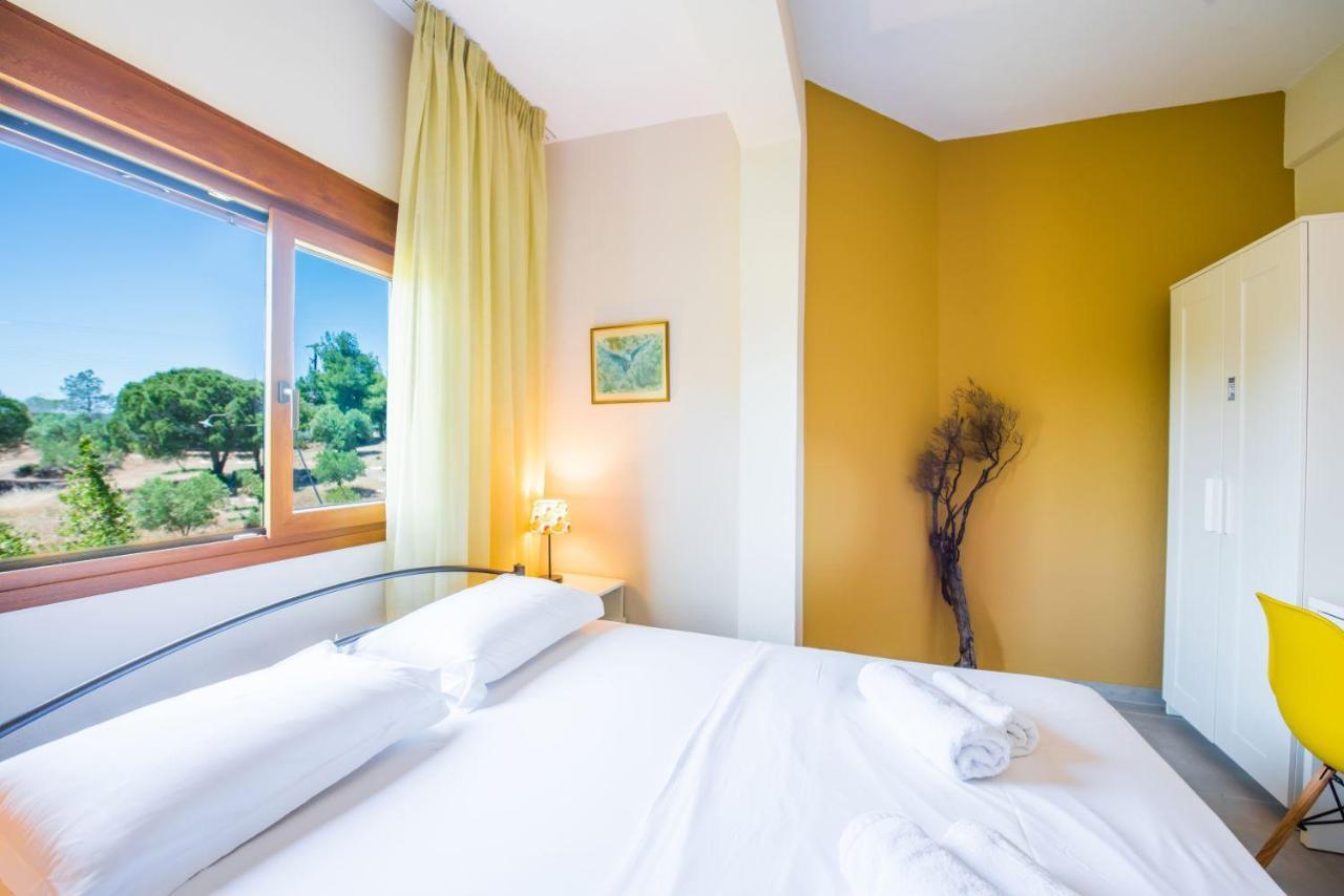 Nereus & Oceanus Beachfront Apartments, Lagonisi Beach #Feelslikehome Ormos Panagias Eksteriør billede